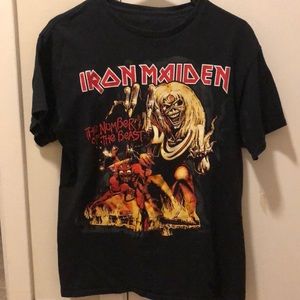 Iron Maiden Number of the Beast t-shirt